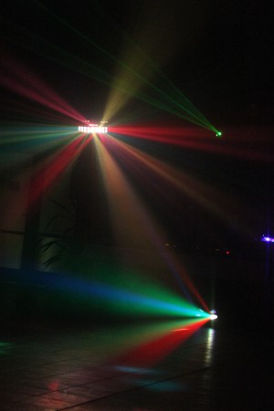 Derby + Led Duoscan + Laser